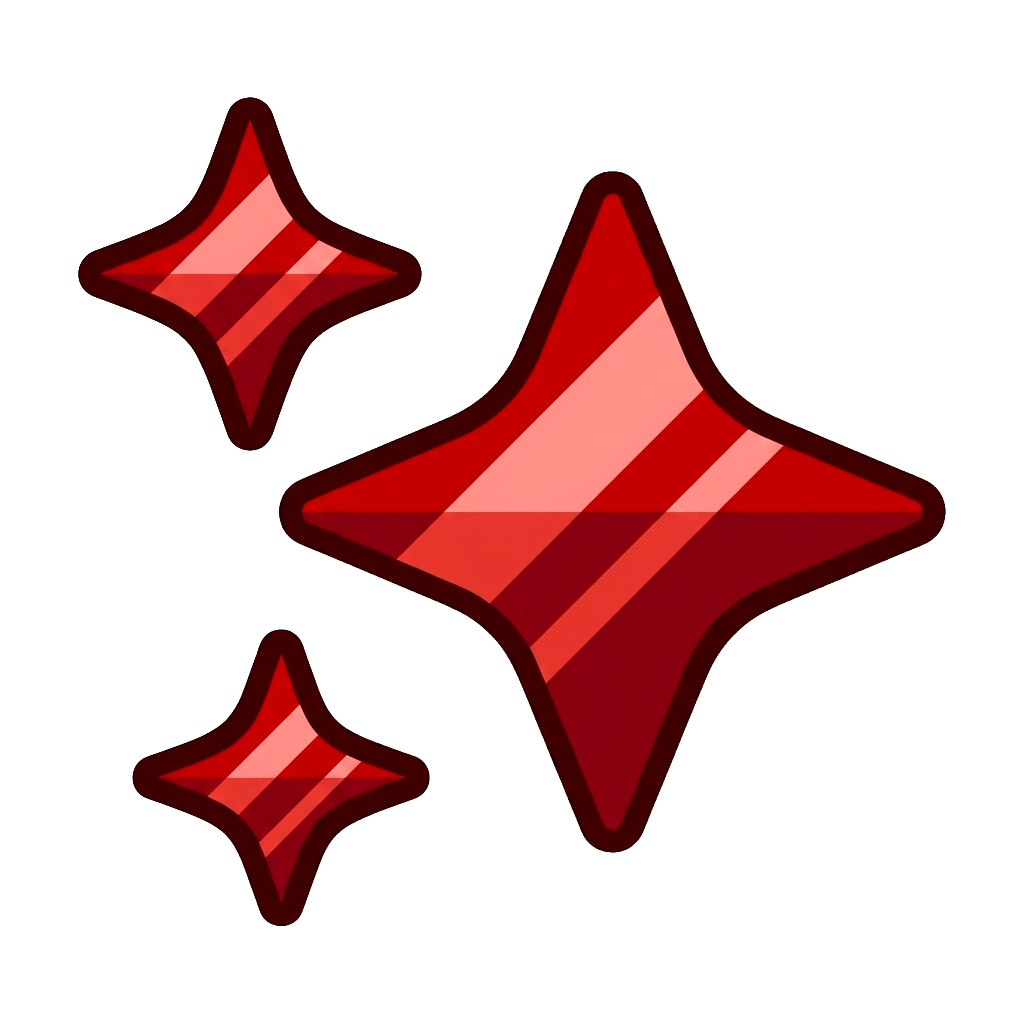 Brilho Vermelho Escuro